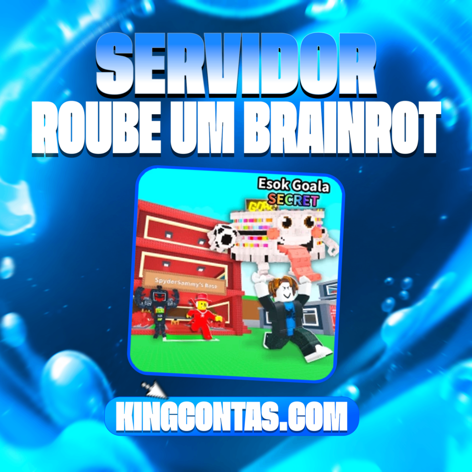 🐱ROUBE UM BRAINROT🐱 (servidor privado 30 dias)