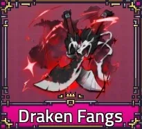 NÍVEL 5000 + DRAKEN FANGS (não trocável)