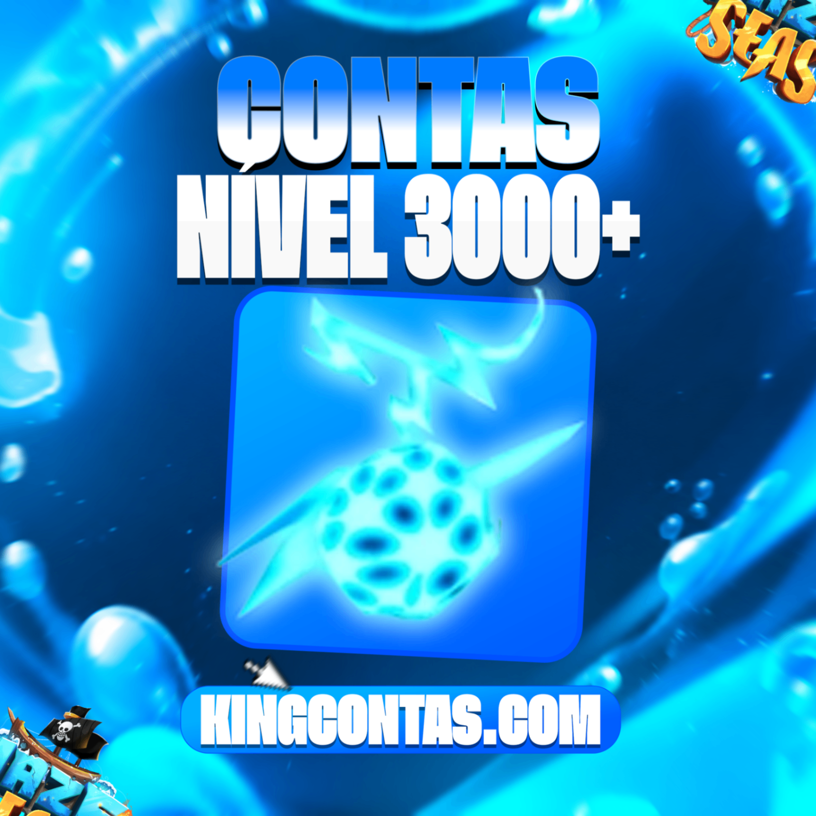 Conta Nível 3000+ + fruta Electricity ⚡