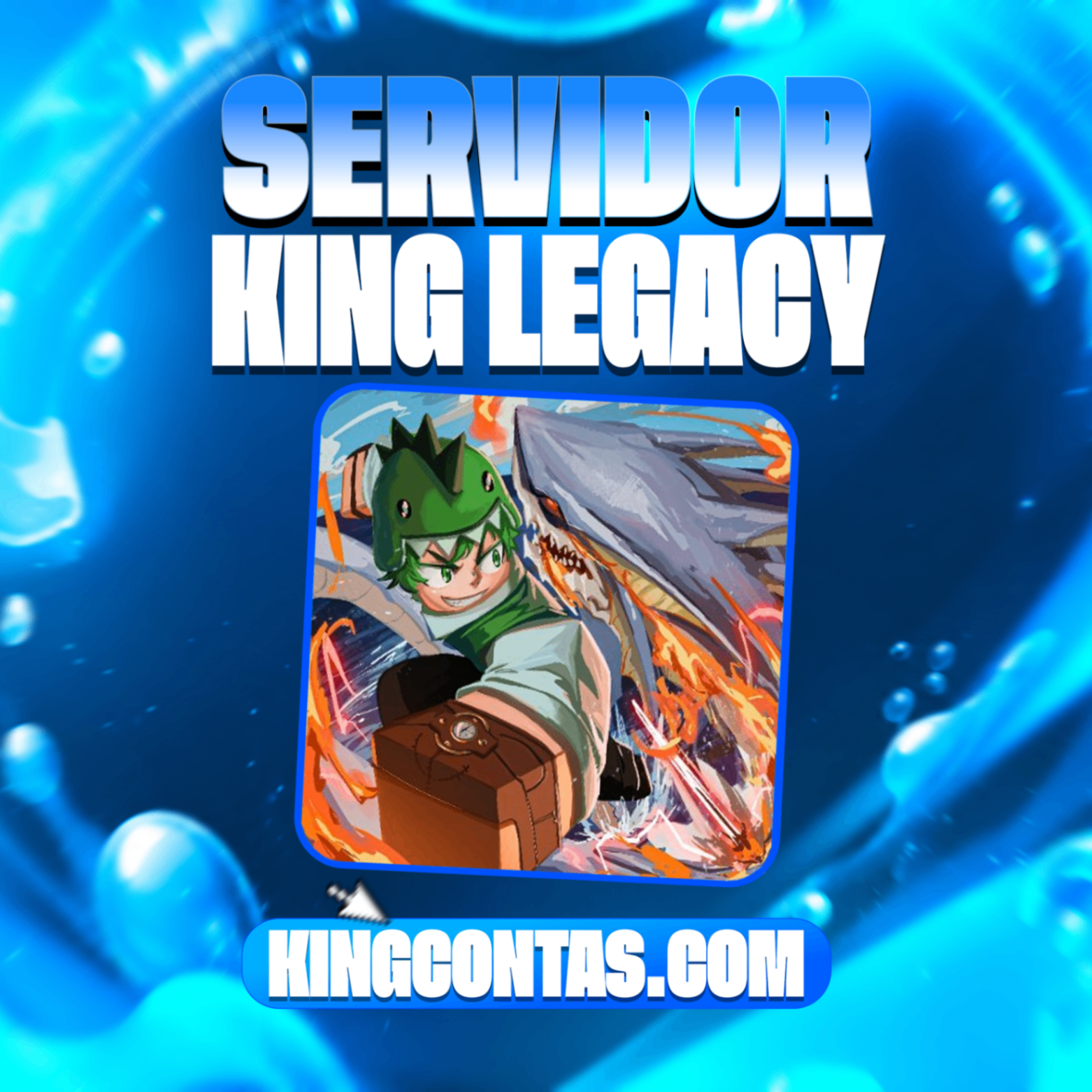 👑 KING LEGACY 👑 (servidor privado 30 dias)